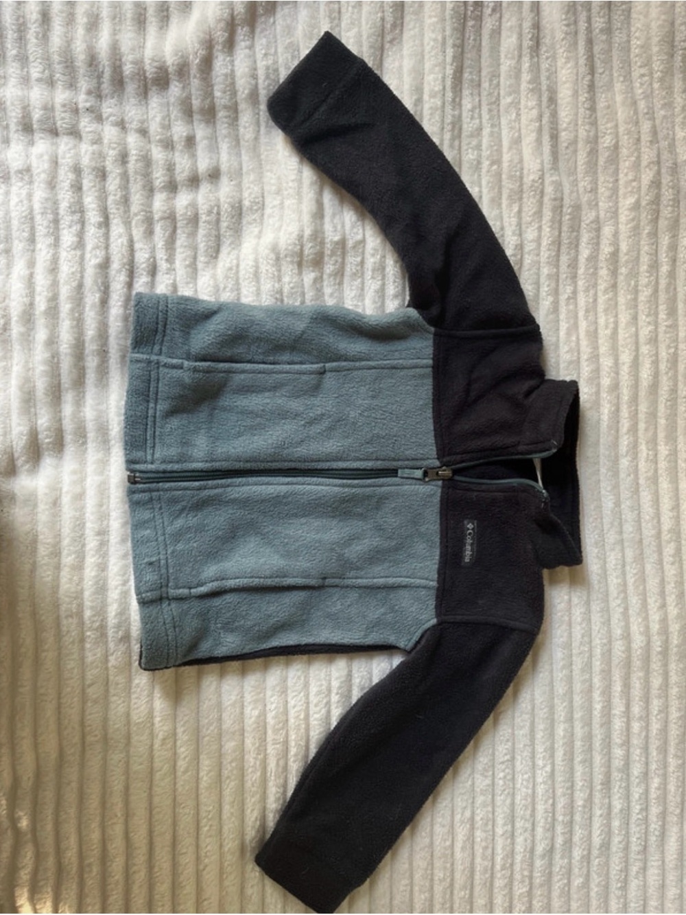 Columbia Black and White Kids' Fleece Jacket
